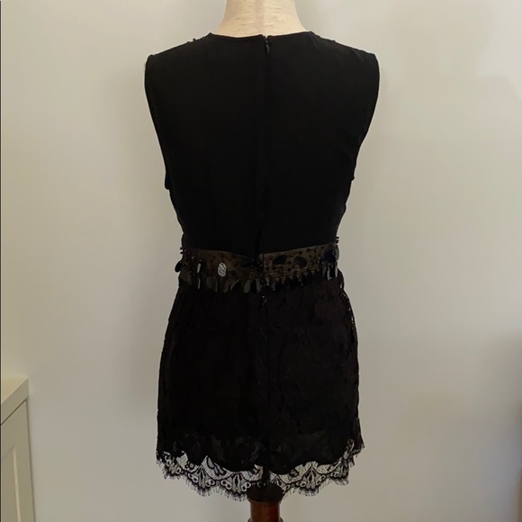 Nanette Lapore size 6 lace & beaded top - Picture 4 of 6